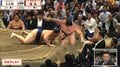 「え、いるやん！」霧島、大の里撃破の瞬間に“チラリ”大物が鎮座 熱戦を見守る様子が話題