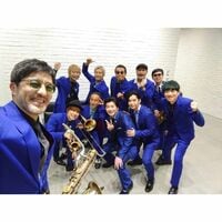 千葉雄大、田中圭＆スカパラとの集合ショットを公開 「色気ダダ漏れ」とファン絶賛