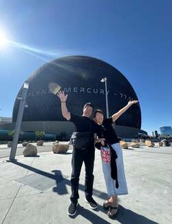  北斗晶、行ってみたかったラスベガスの施設を訪問「近未来の様でした」 