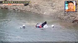 湖に落ちたのに…世界ラリー、“助手席の司令塔”がとった命懸けの行動が衝撃「それぐらい重要」水面に浮かぶ“手元”に注目