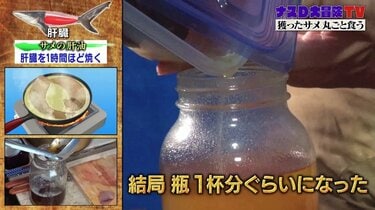 ナスD、サメの肝臓から“肝油作り”に成功！ バイきんぐ・小峠が“サメ生肝油”に悶絶 | バラエティ | ABEMA TIMES | アベマタイムズ