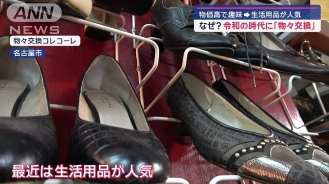 最近では服や靴など生活用品が特に人気