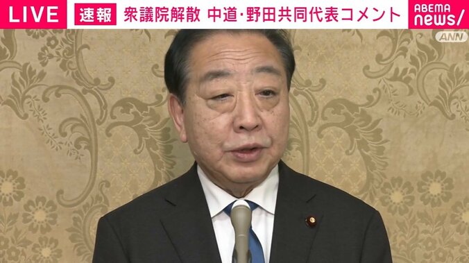 中道・野田共同代表