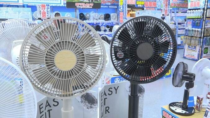 コスパ最強の最新扇風機が人気　残暑警戒…今後も“気温高め” 電気代は月に100円程度 1枚目