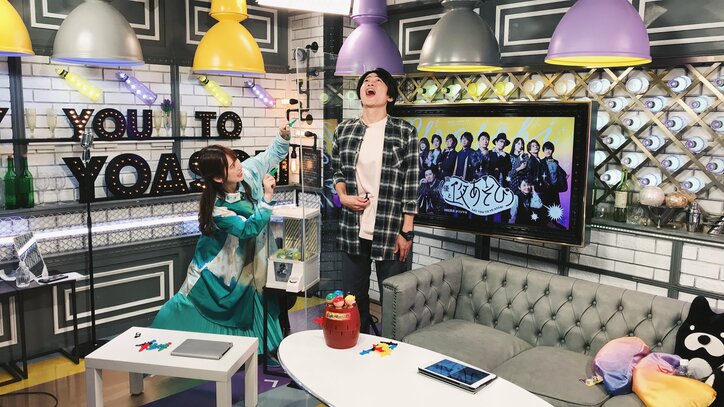 声優と夜あそびで “お絵描き”ゲームに挑戦!内田真礼の“謎パン”に下野紘が「それなに!?」と困惑