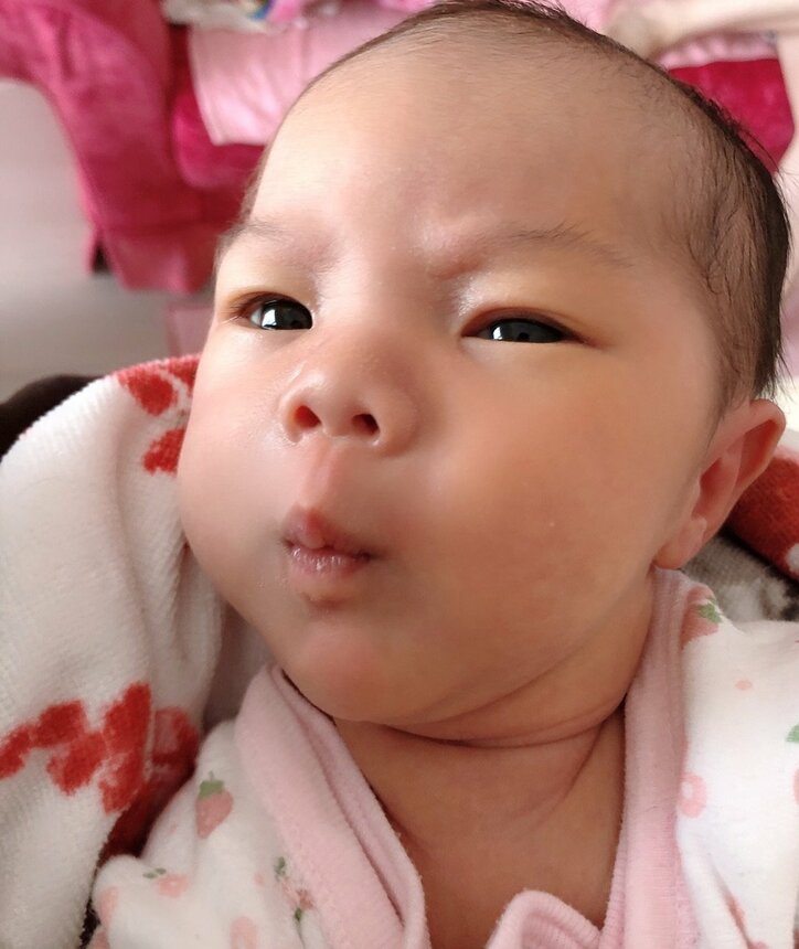 上原さくらの夫 つい笑ってしまう娘の顔を公開 たまらん 可愛い過ぎ の声 話題 Abema Times