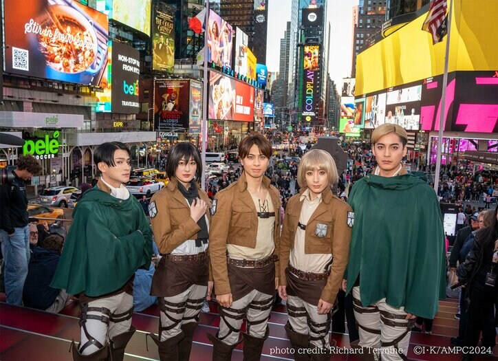 【写真・画像】「進撃の巨人」-the Musical- ニューヨーク公演、全公演SOLD OUTで開幕!日本凱旋チケットも販売中 2枚目