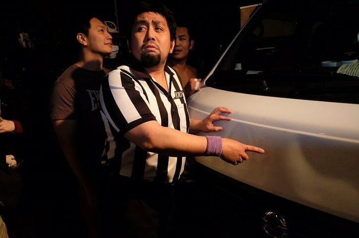 車が暴走、試合中に交通事故発生!「両国国技館全域を使った路上プロレス」前哨戦がアツすぎる