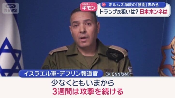 イスラエル軍　デフリン報道官