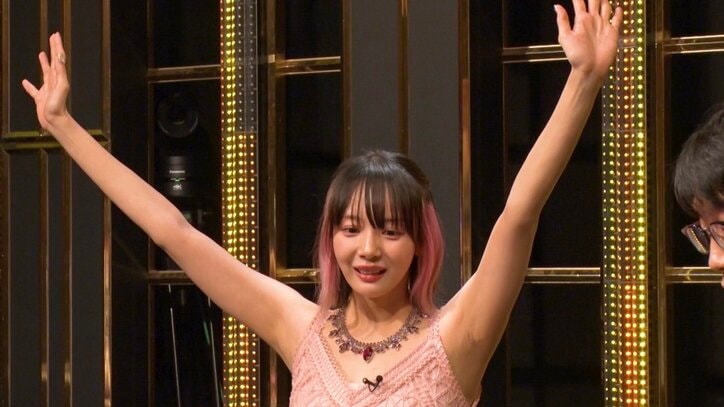 【映像】岡田紗佳、勝利で大歓喜の瞬間