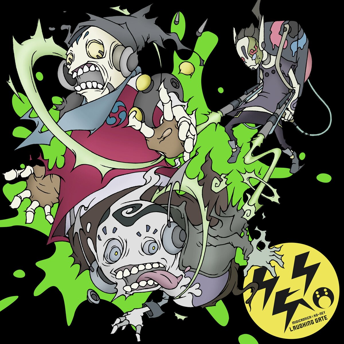 MIDICRONICA × KO-ney、コラボEP「Laughing Gate」リリース決定