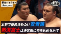 幕内全取組ハイライト|7月場所 千秋楽(15日目)7.26