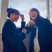 「ファンになっちゃいました」「二人とも大好き！！」飯豊まりえ＆大友花恋の制服姿に反響