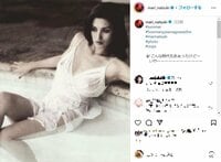 夏木マリの“美ボディ”あらわな透け感あるキャミ姿に「外人さんみたい妖艶でステキ」「絵画みたい」とファン悶絶