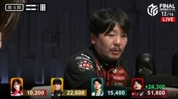 軍師の鉄槌はあまりに強すぎた 勝又健志、ライバルをどん底に突き落とす親倍満のド迫力「最高の結果」「えぐいなー」／麻雀・Mリーグ