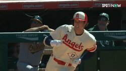 「行ったかなー」からの「やべ、走んなきゃ！」お疲れ大谷翔平、ホームラン性の打球が予想外の三塁打に 息を切らして全力疾走の迫力シーン