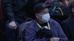 大相撲三月場所にM-1王者の姿「来たぞ、エディオンアリーナ！」　ミルクボーイ・内海が「ガッツリ映されてました」中継が捉え反響