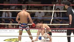 鬼カーフで衝撃KO「足が完全に壊れてる」悲痛な声 苦悶の表情に「これはしばらく歩けない」