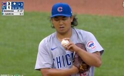 何が起きた…？ 今永昇太、“まさかの姿”に「いきなりどうした？w」 想定外の展開に… ネット騒然「メンタル強すぎだろ」