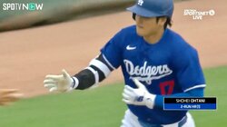 「かわいい大谷さん」「いい朝をありがとう！」 大谷翔平、三塁コーチとの“爽やかHRセレブレーション”にファン歓喜
