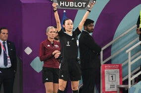 【W杯】山下良美審判員がW杯デビュー！　ベルギー×カナダ戦で第4審判担当、今大会の女性主審候補の1人