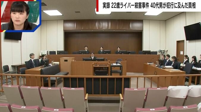 22歳ライバー女性殺害事件、裁判
