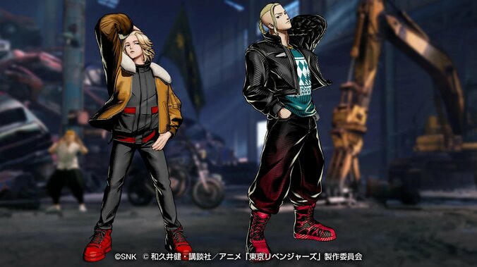 「カッコ良すぎいいいい！！！」『東リベ』マイキー＆ドラケンが『餓狼伝説』に参戦「めっちゃセクシー」と反響 5枚目