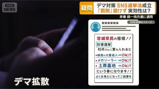 去年の宮城県知事選でも…