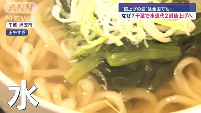 うどん作りにはたくさんの水が必要