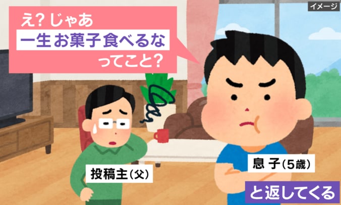 5歳息子の“極端な一言”