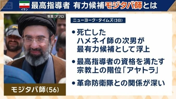 ハメネイ師の次男モジタバ師