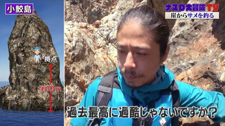 「確かに衝撃映像」ナスDの“陸地からサメを釣る計画”にバイきんぐ小峠が興味津々