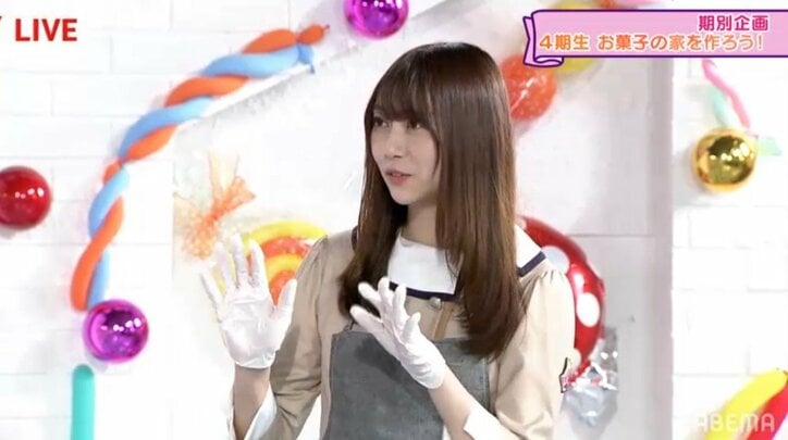 乃木坂46・4期生の“お菓子の家”がついに完成　初めての『46時間TV』で奮闘した16人