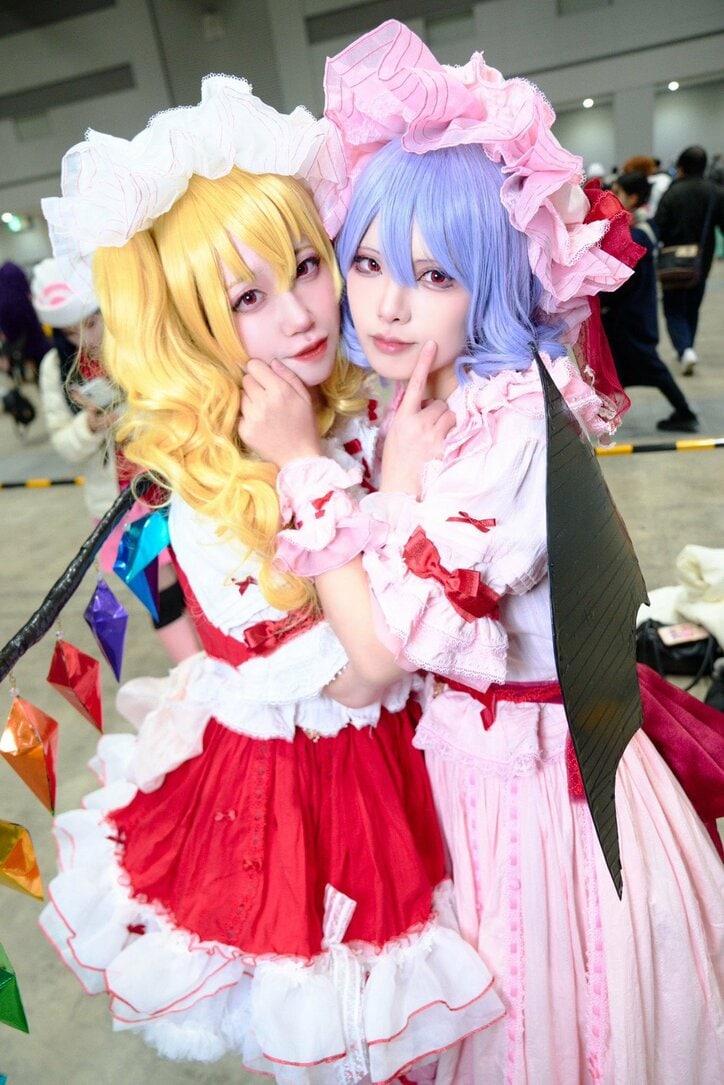 【写真・画像】『東方Project』フランドール・スカーレット／レミリア・スカーレットコスプレ画像　1枚目