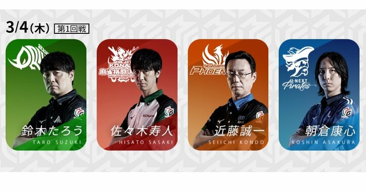 しがみつけるか、蹴落とせるか レギュラーシーズン最終盤 4・5・7・8位の生き残りバトル／麻雀・Mリーグ