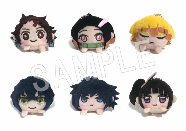 人気アニメ「鬼滅の刃」つないで楽しめる新シリーズ「だんごろりん ぬいぐるみマスコット」が登場