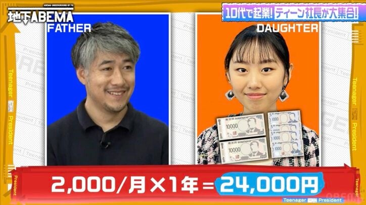 【写真・画像】15歳で300万円貯金…起業する際の資本金に 10代社長をうんだ「パパ銀行」システムに驚きの声　1枚目