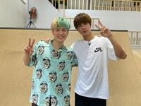 那須川天心＆堀米雄斗選手の“肩組み2ショット”にファン歓喜「どっちも推しで最高」「凄い2人」