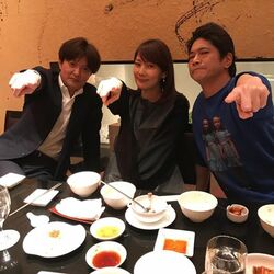 萩原聖人、「3人＋1人」のTEAM雷電集合ショットを公開　セミファイナルでの逆襲誓う