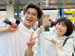 水森かおり、“偶然遭遇”した人物との2ショット披露「まさに偶然の出逢いに痺レオン」