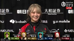 最高に仕上がった舞姫 二階堂亜樹、セミ最終戦で初の100ポイント超えで自己ベスト勝利「ここで来た！」／麻雀・Mリーグ
