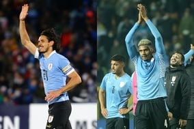 ウルグアイに朗報！　足首負傷のカバーニが全体練習に合流…アラウホは3戦目の出場を目指す