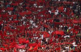 モロッコサポーターが試合中にプロポーズ！周りのファンがピッチ以上に注目した結末は…