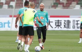 ネイマールも元気な姿！ ブラジル代表が日本代表戦を前にトレーニング