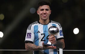 最優秀若手賞選出のエンソ・フェルナンデス｢W杯優勝の瞬間を忘れることはない｣