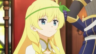 アニメ『この素晴らしい世界に祝福を！3』王女アイリスからの手紙に胸