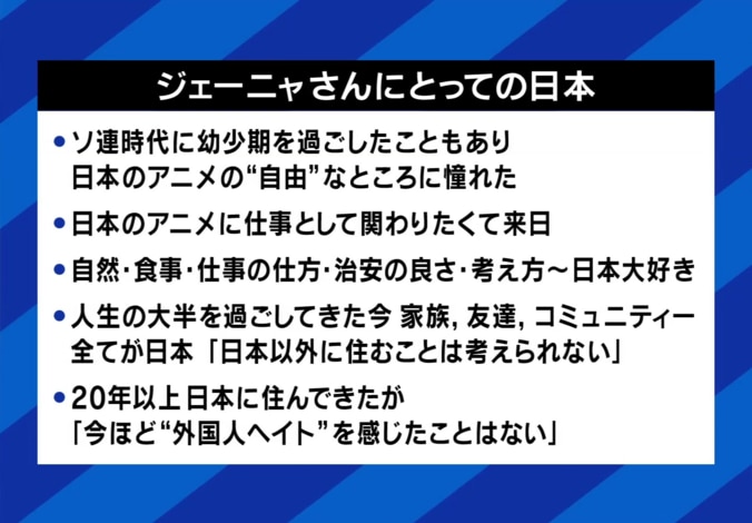 「ここ最近ヘイトが向けられている」 来日21年のロシア出身声優が明かす“風当たりの強さ”…永住許可の厳格化で「これ以上私に何ができるんだ」の本音 5枚目