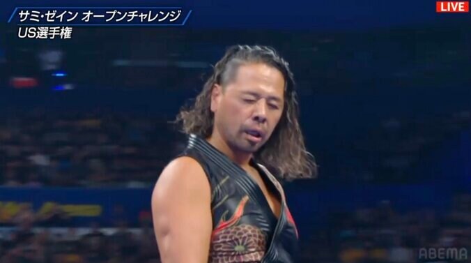 中邑真輔が“素顔”で復帰