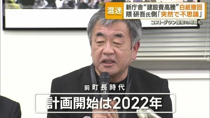 計画開始は2022年、前町長の時代