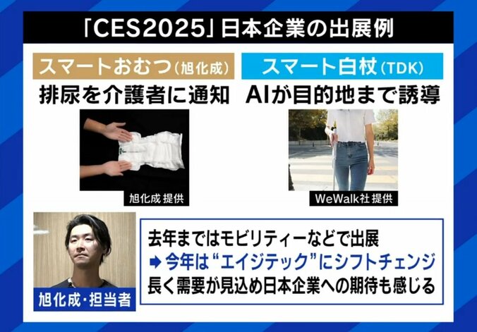 スマートおむつ・スマート白杖